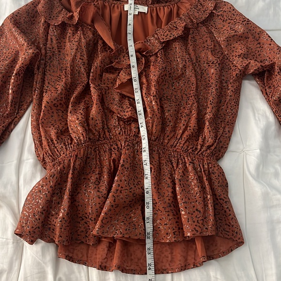 NWOT Entro Blouse - Picture 6 of 9